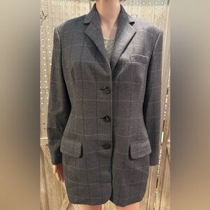 Natalie Acatrini Bergdorf Goodman Wool Cashmere Blend Women's Jacket Small/Med